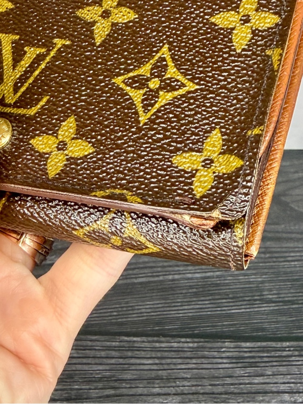 Louis Vuitton Monogram Portefeuille Trésor Wallet | Vintage | RA0968 - Picture 6 of 10